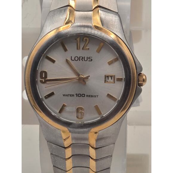 Vintage new two-tone Lorus wristwatch main image 4